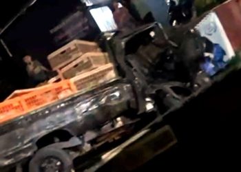 Kecelakaan Cikoneng Ciamis, Truk Tabrak Mobil Angkut Ayam