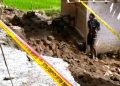 Longsor Tebing di Garut Mengakibatkan Tiga Rumah Terkena Dampak