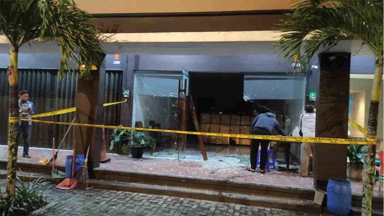 Video Pengeroyokan dan Pengrusakan di Grand Pangandaran Satpam Jadi Korban