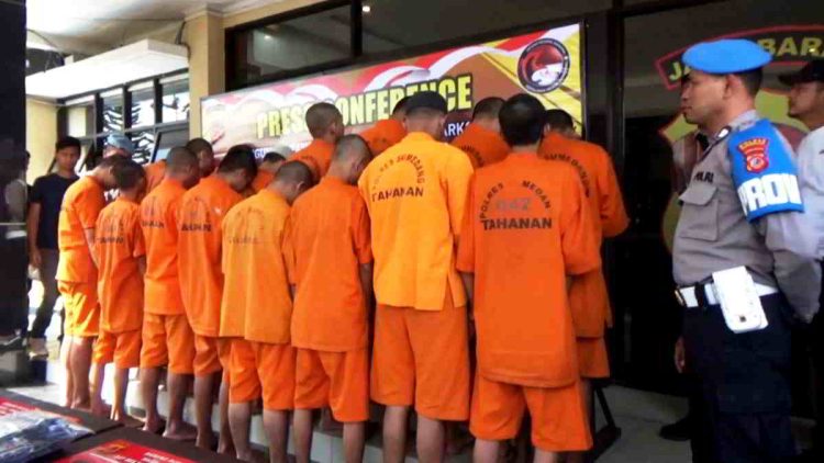 Polres Sumedang Ungkap 9 Kasus Narkotika dengan 16 Tersangka Diamankan