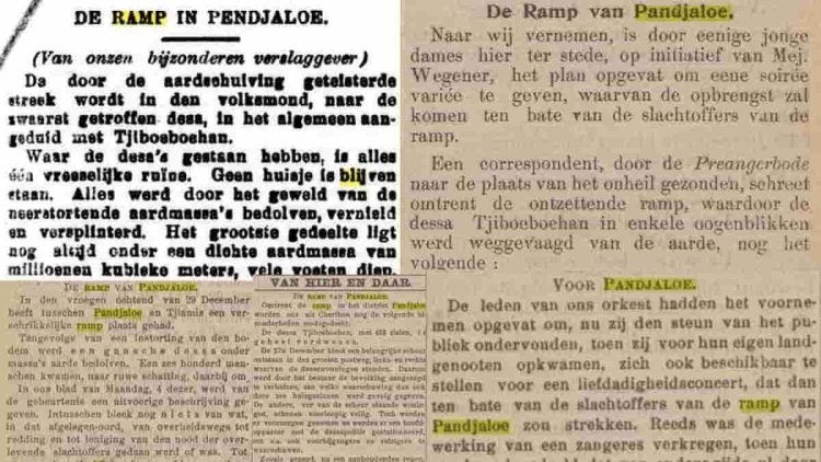 Sejarah Tragedi Bencana Panjalu Ciamis 1908, Tanah Desa Hilang, Ratusan Jiwa Melayang