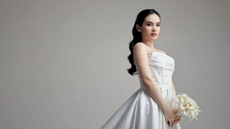 Steffi Zamora Kenakan Gaun Pengantin, Inilah Reaksi Nino Fernandez