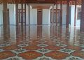 Motif Keramik Rumah Limasan Tradisional Klasik Jawa