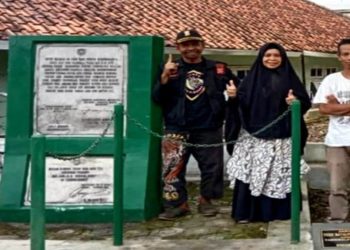 Tugu Batalyon Beruang Merah Penghadang Musuh Sektor Tasikmalaya Selatan