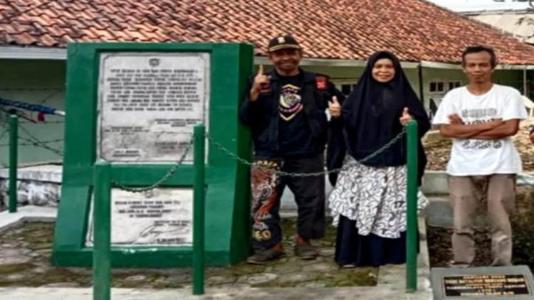 Tugu Batalyon Beruang Merah Penghadang Musuh Sektor Tasikmalaya Selatan