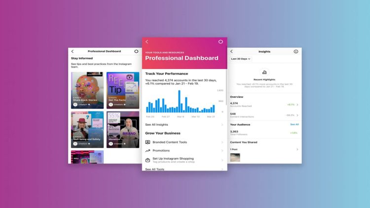 Dasbor Instagram Fitur Profesional untuk Optimalkan Pertumbuhan Akun Kreator dan Bisnis