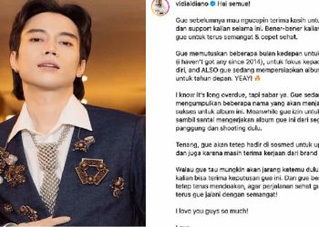 Hiatus Vidi Aldiano dan Janji Comeback dengan Album Terbaru