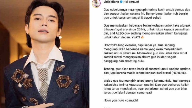 Hiatus Vidi Aldiano dan Janji Comeback dengan Album Terbaru