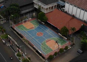 Peninggalan Belanda Bunker di Sekolah Menengah Pertama Kuningan