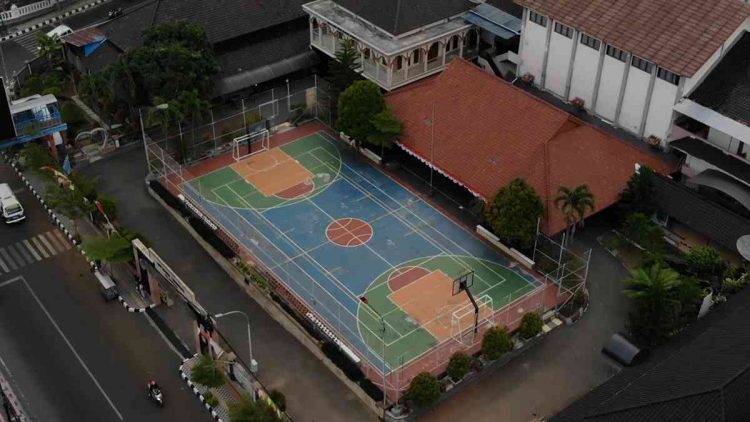 Peninggalan Belanda Bunker di Sekolah Menengah Pertama Kuningan