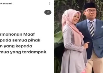 Ridwan Kamil Minta Maaf kepada Atalia, Warganet Soroti Pembelian Paku Aura Kasih