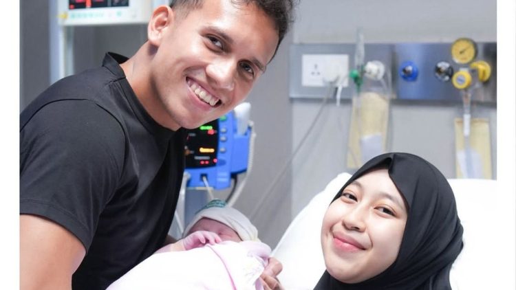 Adiba Khanza Melahirkan Anak Pertama Ditemani Egy Maulana Vikri