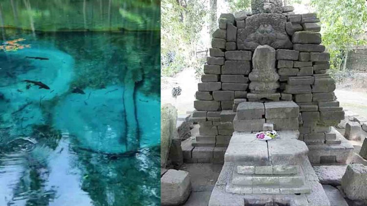 Misteri Candi Rambut Monte Blitar dan Telaga Hijau yang Dihuni Ikan Dewa Abadi